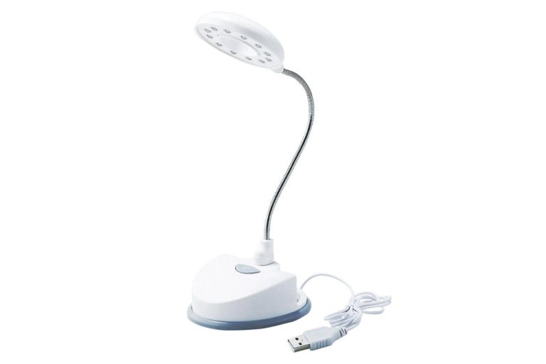 USB desk lamp charging cable